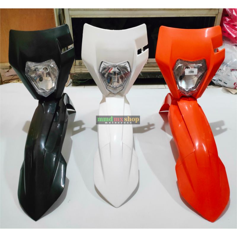 HEADLAMP LAMPU BATOK LAMPU DEPAN KTM 250 DAN SPAKBOR DEPAN KTM250 2017