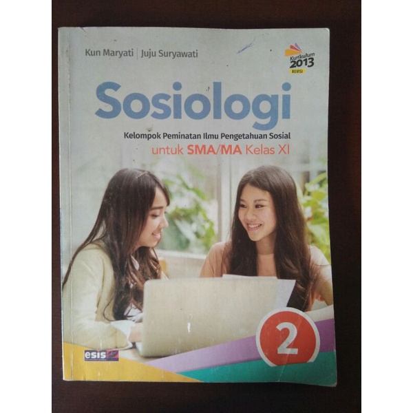 

Buku Sosiologi SMA Kelas 2 penerbit ERLANGGA
