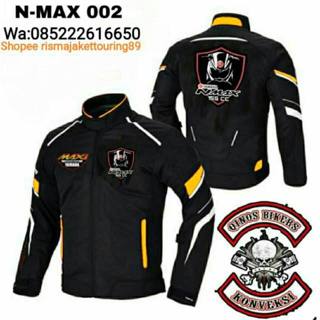 Jaket touring Jaket Yamaha Nmax Jaket Motor Nmax Jaket Full Protector