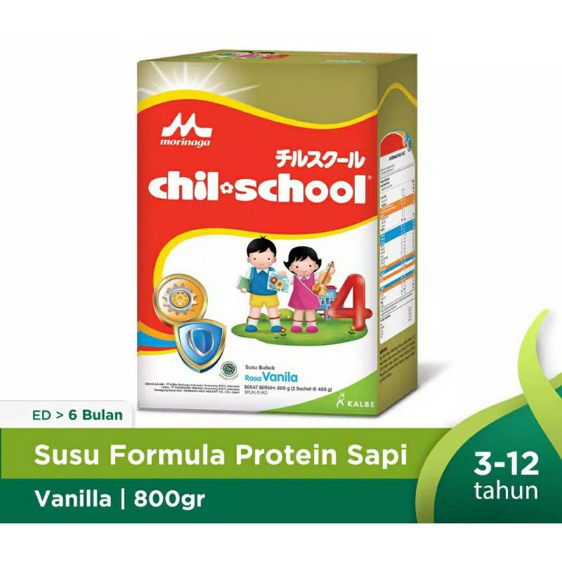 

Morinaga Chil School 4 Madu / Vanila 800 gr