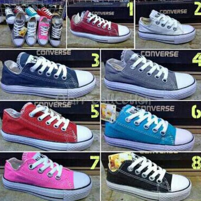 Kualitas Terbaik Sepatu Converse All Star Anak 2 3 4 5 tahun sd smp MURAH