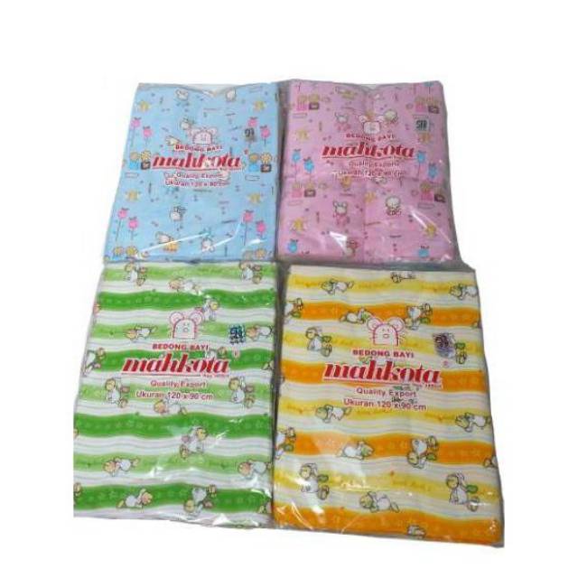 3PC BEDONG BAYI MAHKOTA UKURAN 120X90-BEDONGAN BAYI MAHKOTA-BEDONG BAYI LEMBUT MURAH BERKUALITAS