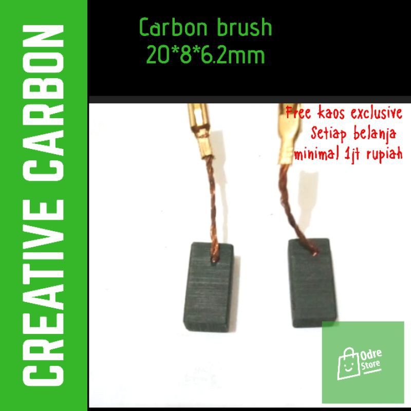 

CARBON BRUSH 20*8*6,2mm