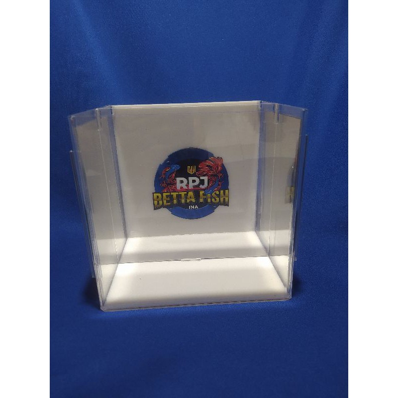 AKUARIUM CUPANG /SOLITER SELFIE +CERMIN AKRILIK