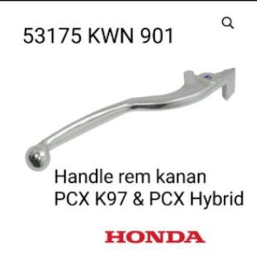 53175-KWN-901 handle rem kanan pcx k97 pcx hybrid asli honda ahm