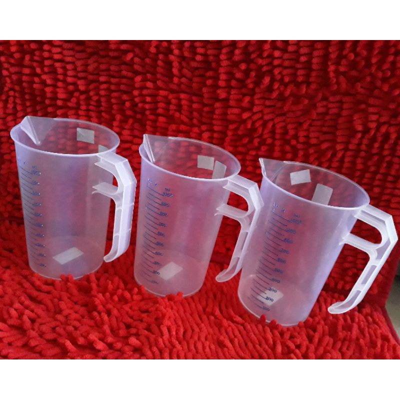 Gelas Ukur/GELAS TAKARAN AIR/MINYAK/GULA CAIR 1 Liter/GELAS UKUR GL1841(1LTR) - GREEN LEAF