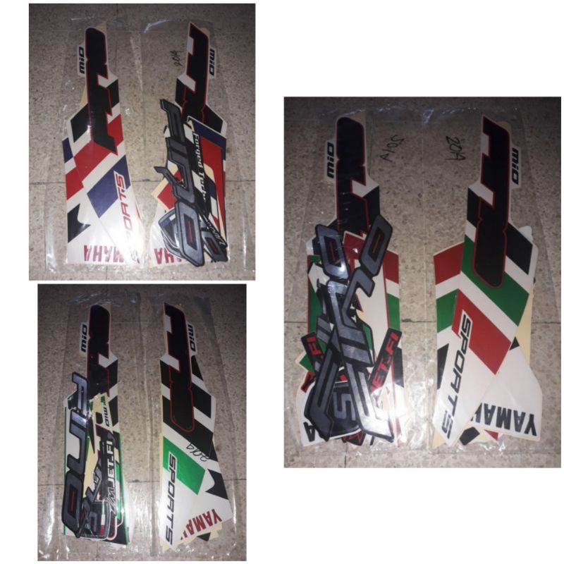 striping sticker yamaha mio Fino 125 Fi 2014