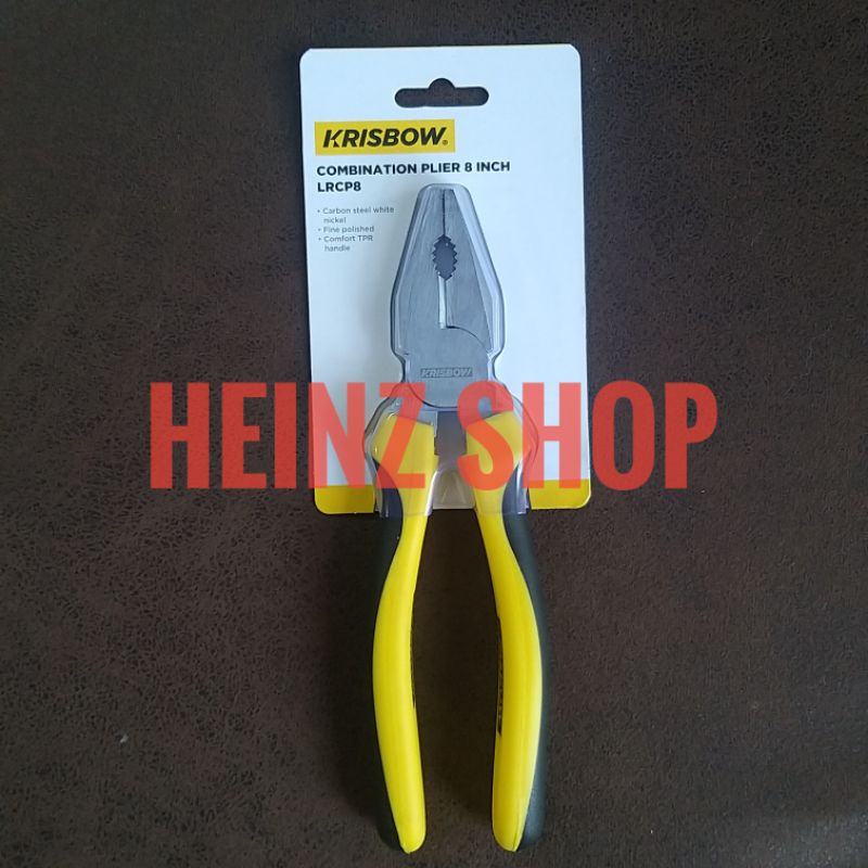Krisbow Tang Kombinasi 8 Inch 20 Cm / Combination Plier 8"