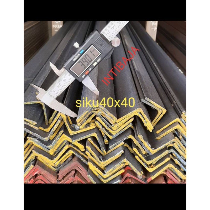 BESI SIKU 40 x 40 x 4,0mm x 6m FULL / siku 4 x 4 x 4,0mm x 6M