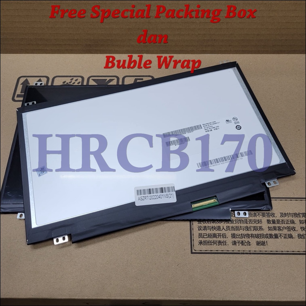 Lcd/Led 11.6&quot; Acer Aspire One 722 Aod 725 Aod 756 Kuping Atas/Bawah Bergaransi