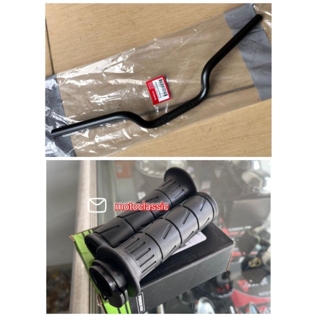 stang stir cb150r led set handgrip kaze / paket stang rxking cb gl mp tiger