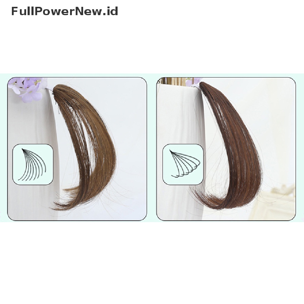 (Full) Wig / Rambut Palsu Wanita Model Poni Depan Slim Seamless