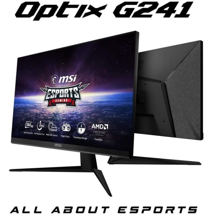 MSi Optix G241 Gaming Monitor 24 Inch - FHD IPS 144Hz 1ms