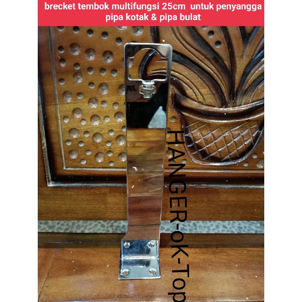 H25 tembok multifungsi penyangga pipa kotak &amp; pipa bulat