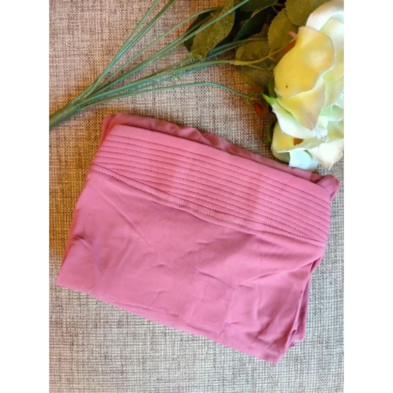 HIJAB LENGAN | HIJAB TANGAN | ORIGINAL | AZZURASCARF | BERGO POLOS | BERGO | FAHIRA | JILBAB INSTAN-Dusty pink