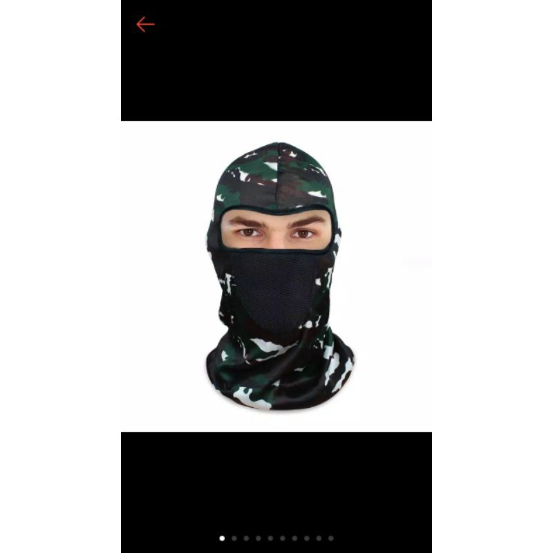 Masker Ninja Army/loreng/bj masker