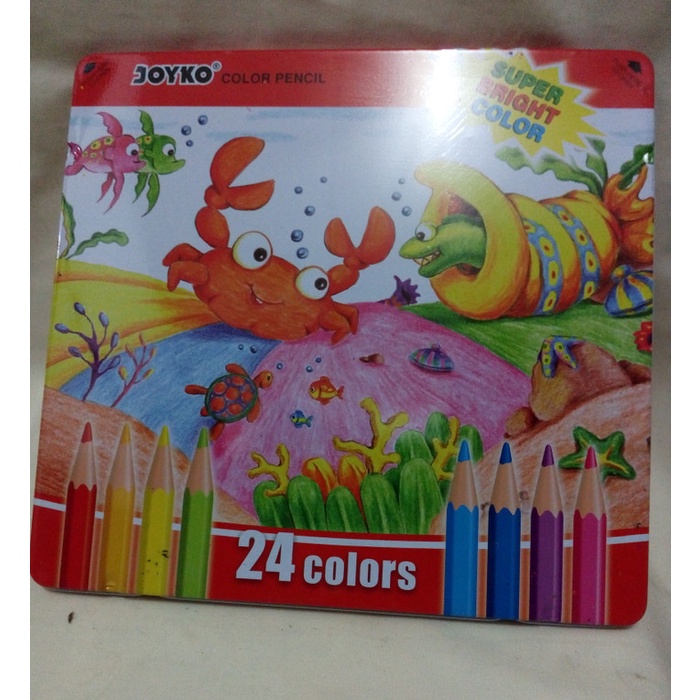 

Spesial Pensil Warna Joyko Cp 24 Tc Crayon Pastel Bukan Kenko Harga Grosir Terlaris