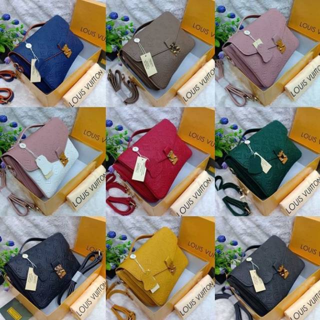 Tas Selempang Wanita Fashion LV Metis Embos