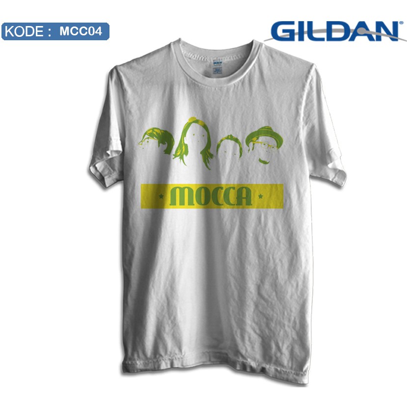 Kaos mocca band original gildan softstyle mcc04