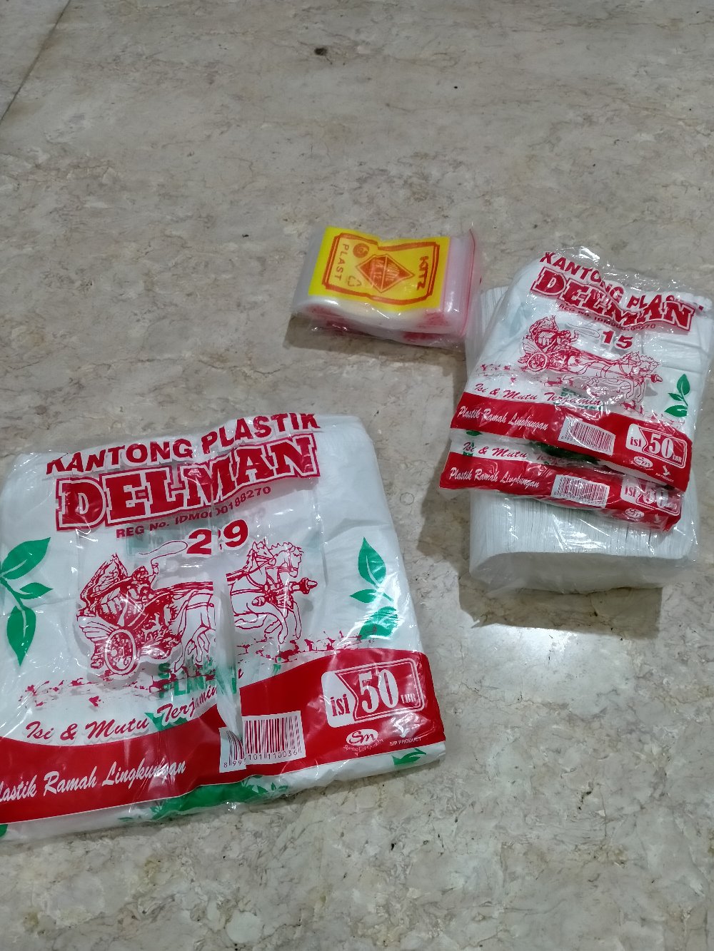 Isi50pc Hd29 Ramah Lingkungan Kantong Plastik Kresek Go Green Save Our Cinta Sayang Jaga Planet Bumi