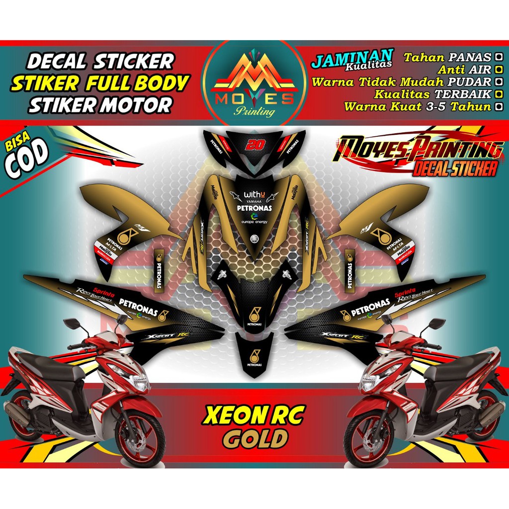 decal xeon rc decal motor xeon rc decal motor yamaha xeon rc full body - spec C