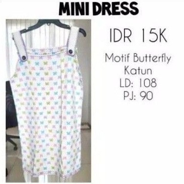 Dress Butterfly Preloved