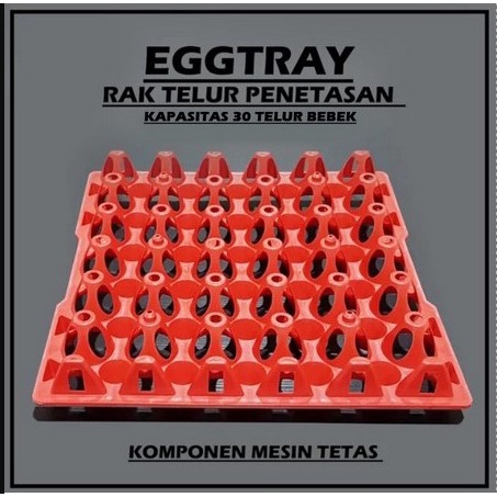 Eggtray Rak Telur Bebek untuk Mesin Tetas
