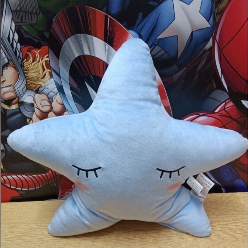 Bantal sofa bantal bentuk boneka bintang ( star ) halus dan empuk kualitas import standar SNI