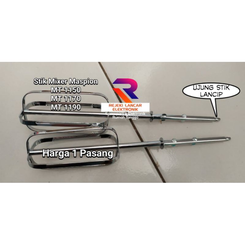 HARGA 1 PASANG Stik mixer MASPION MT 1150 1170 1190 Model baru ujung lancip