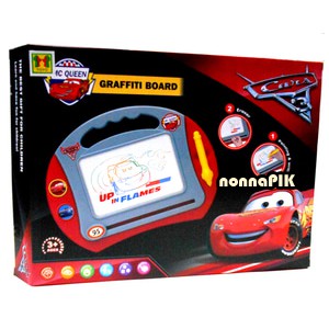 Hello Kitty atau Cars MCqueen Graffiti Board Papan Tulis 796-10A