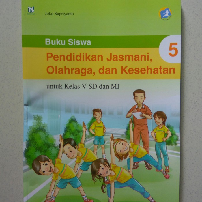 

✨COD✨ Buku Paket Siswa PJOK Kelas 5 SD Tiga Serangkai