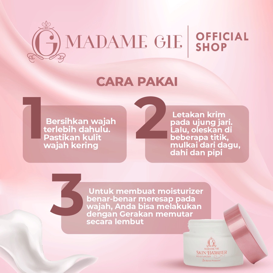 MADAME GIE SKIN BARRIER MOISTURIZER 50 GR