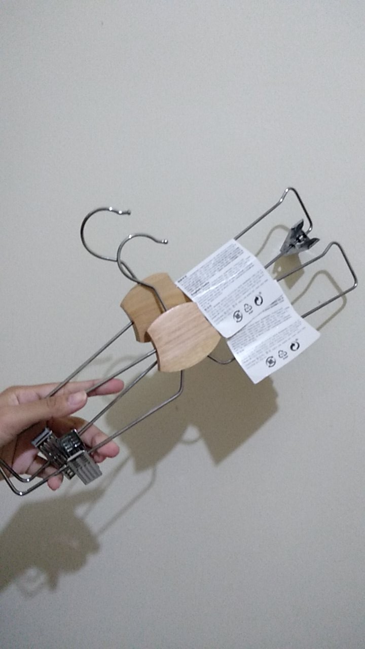 Bum3r4ng Gantungan Celana/rok, Dilapisi Krom