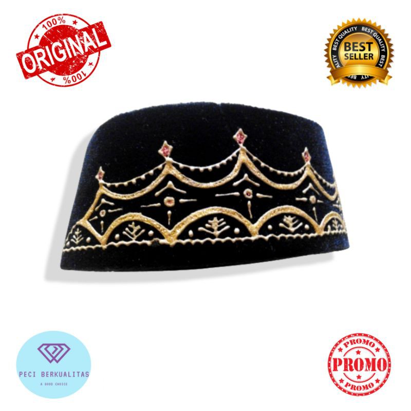 Songkok anak mahkota / peci anak mahkota / kopiah anak mahkota