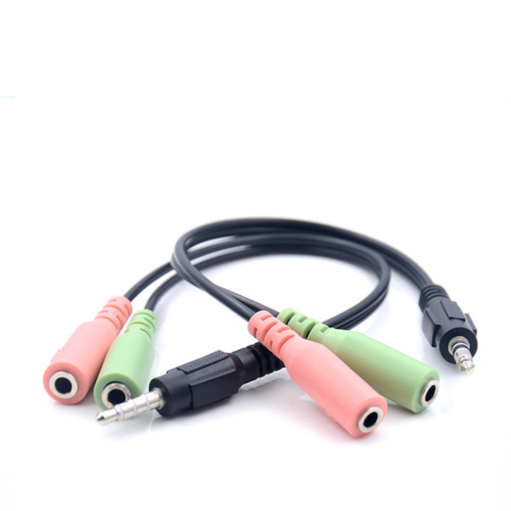 Audio Splitter Aux 3.5 mm 1 Male 2 Female