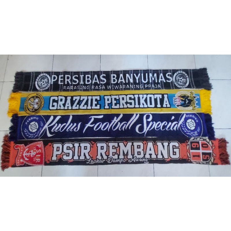 SYAL / SCARF SUPORTER PERSIBAS PERSIKOTA KUDUS PSIR 14 GET SPESIAL