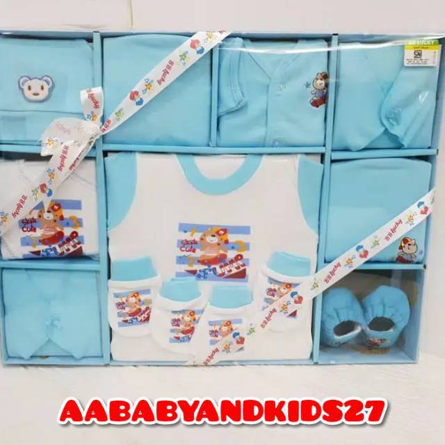 KADO BAYI TERKOMPLIT BABY LUCKY SUPER JUMBO-BABY SET BABY LUCKY SUPER JUMBO