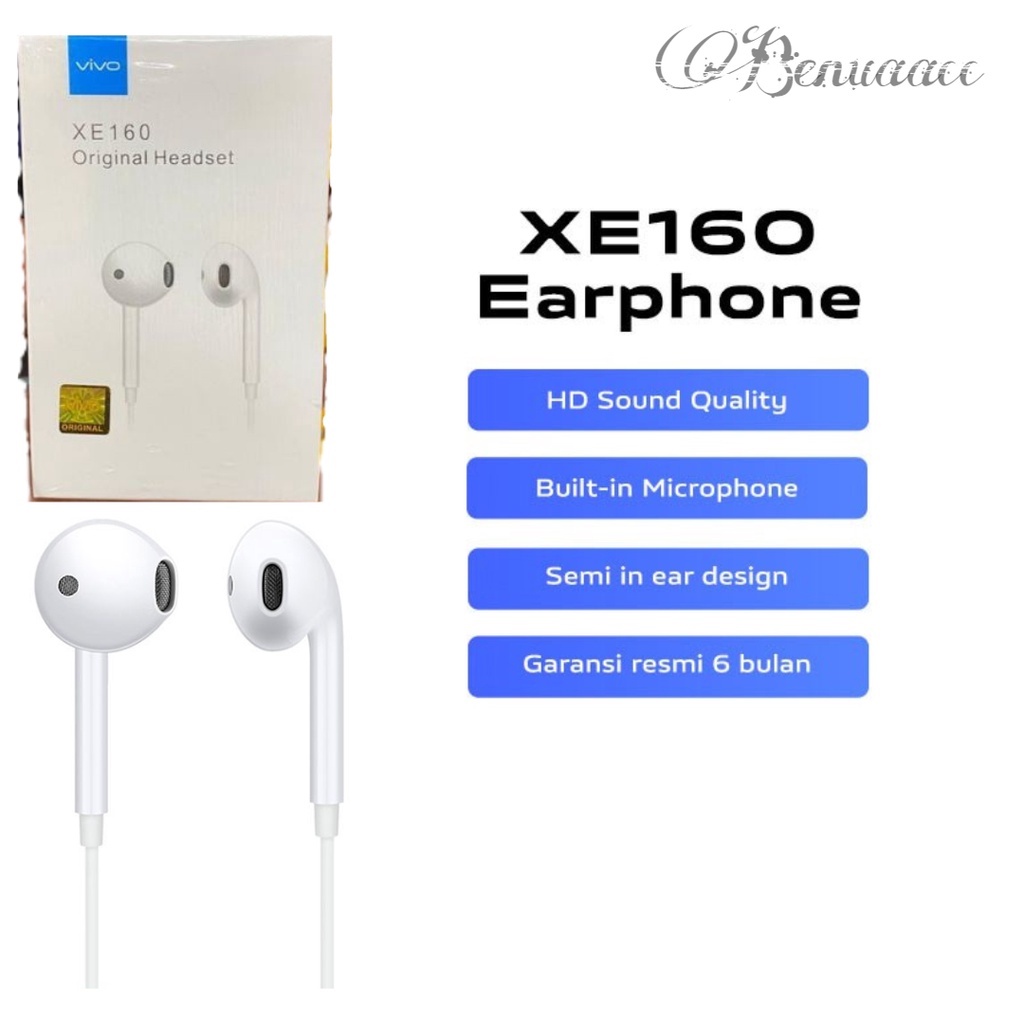 (ba) HF / HEADSET VIVO SERI XE-160 HIGHT QUALITY