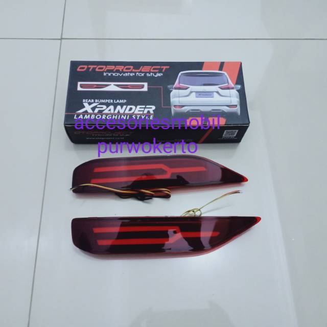 Lampu bumper belakang xpander