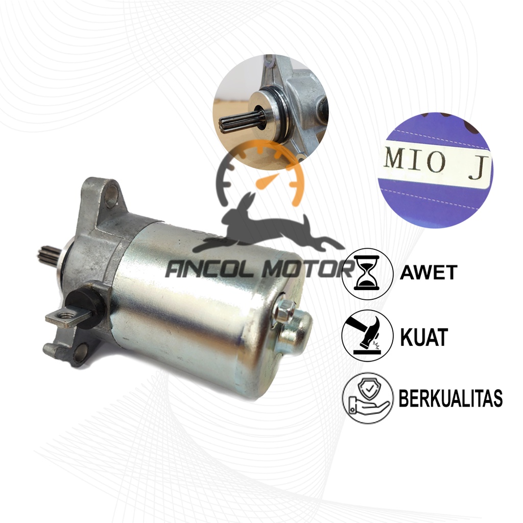 Dinamo Stater Mio J Nmax X Ride Fino Xeon Byson Elektrik Starter Motor