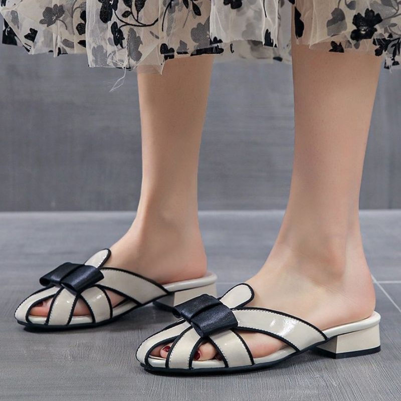 10323 Block Heels Sandal Hak Wanita import