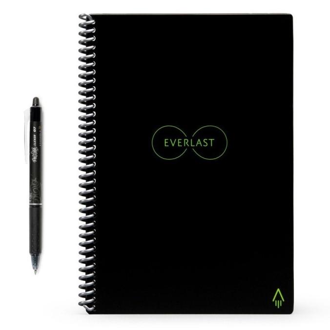 

Office & Stationery | Buku Tulis | Rocketbook Everlast Smart Notebook-Executive (6"X8.8") | Best Seller