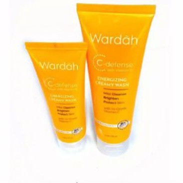 WARDAH C DEFENSE ENERGIZING CREAMY WASH ORIGINAL 100℅ READY STOCK