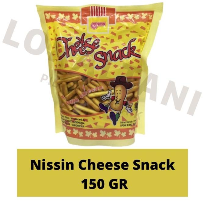 

Cemilan / Biskuit Stik Rasa Keju / Nissin Cheese Snack 150 Gr / Halal