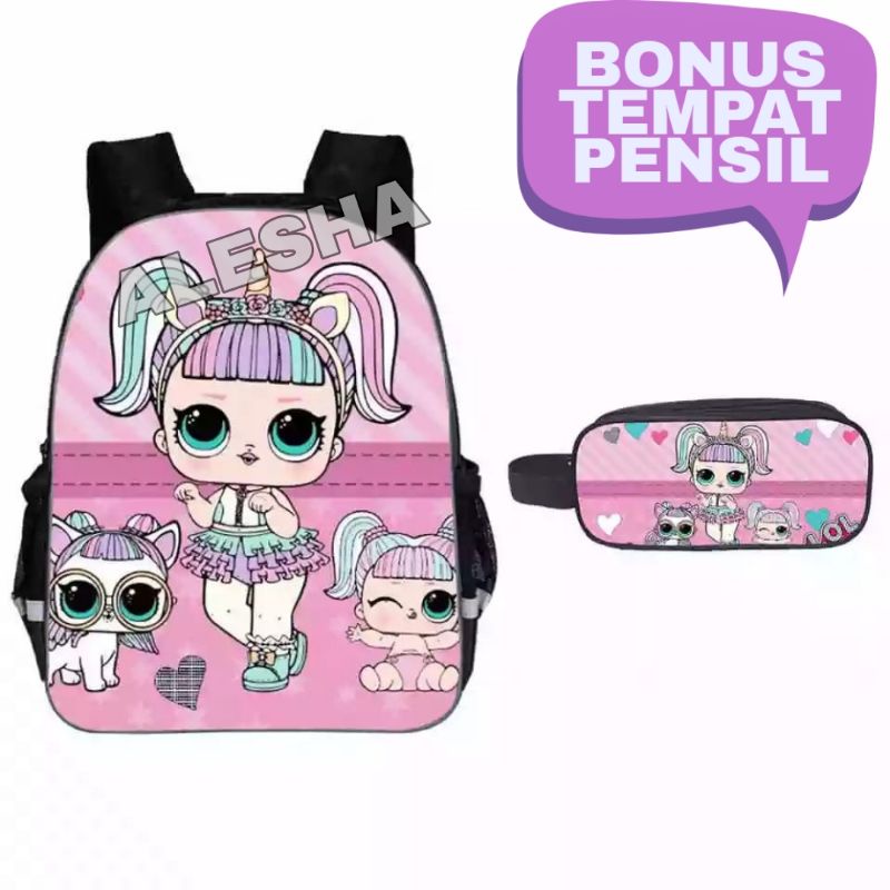 TAS RANSEL ANAK LOL/ TAS SEKOLAH ANAK LOL / TAS ANAK LOL TAS ANAK PEREMPUAN TAS ANAK CEWEK