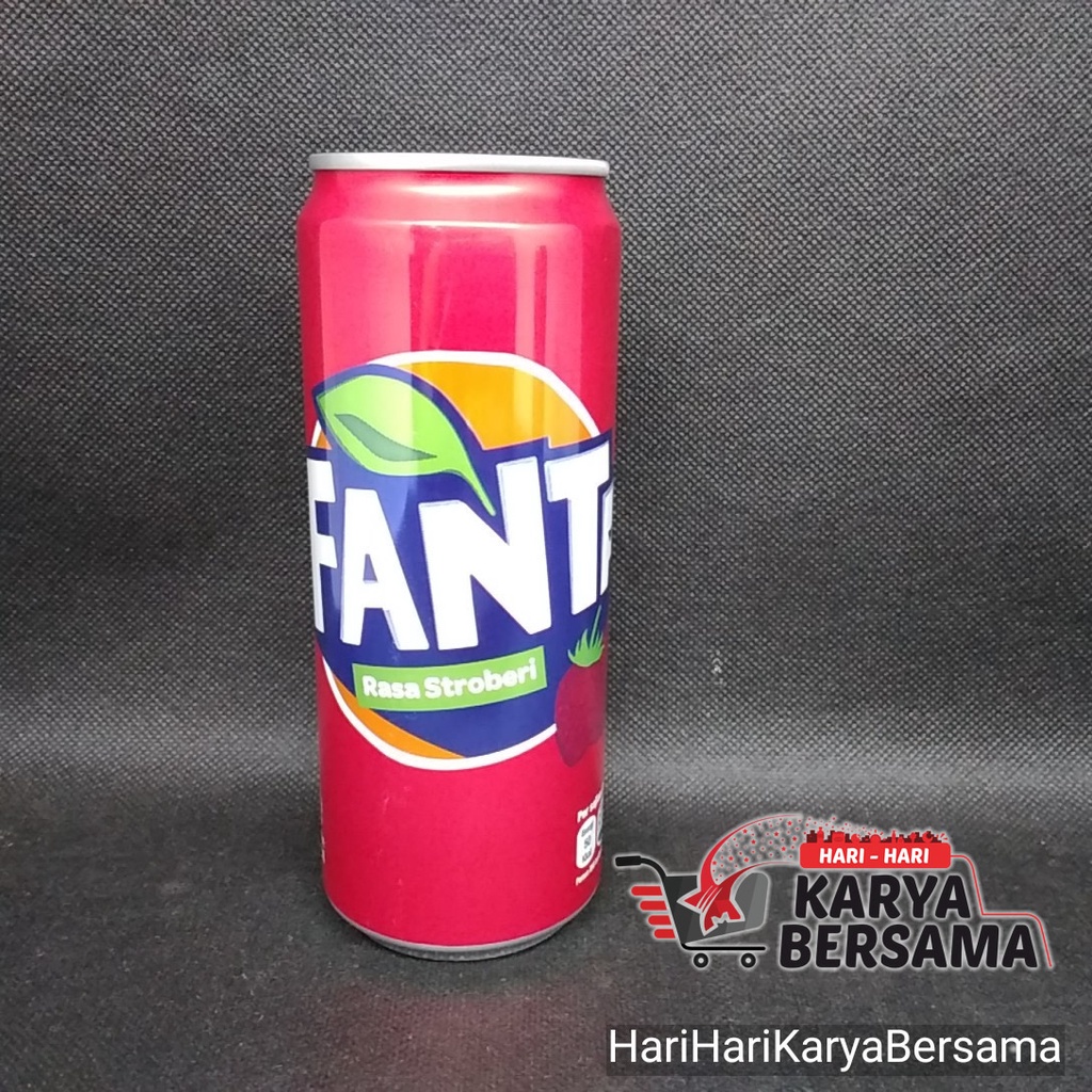 Jual Minuman Fanta Rasa Stroberi 330ml Shopee Indonesia