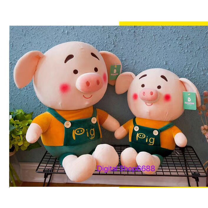 BONEKA BABI DUDUK / LUCU / LEMBAT / SOFT PIG DOLL UKURAN TINGGI 90 CM