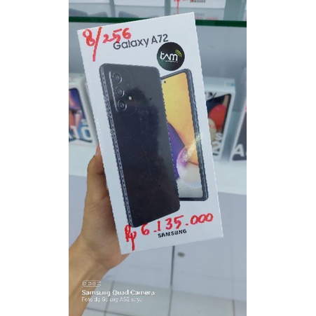 samsung A72 ram 8/256