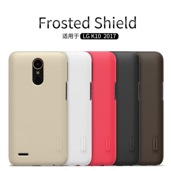 Hard Case LG K10 2017 Nillkin Frosted Shield Casing Original