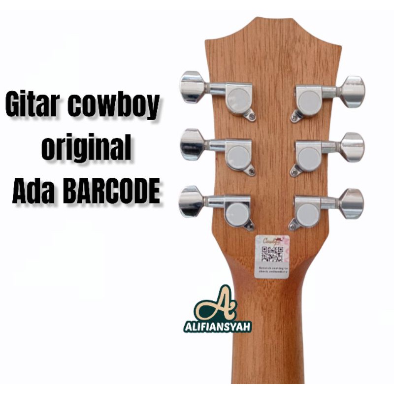 gitar akustik cowboy akustik / gitar cowboy 3/4 / gitar cowboy JW120